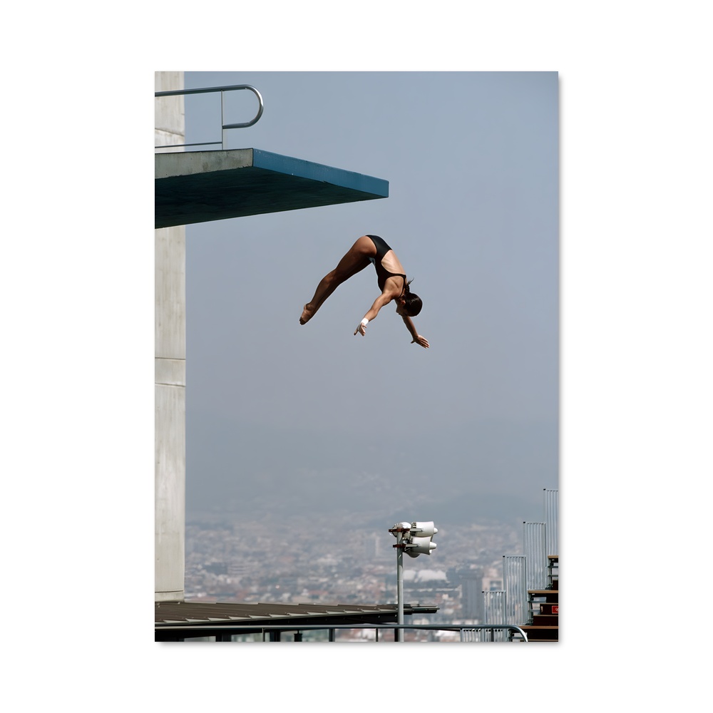 Poster Skateboard Acrobatics